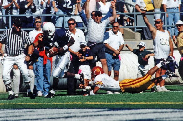 1994 Freddie Scott scores touchdown against USC at Beaver Stadium