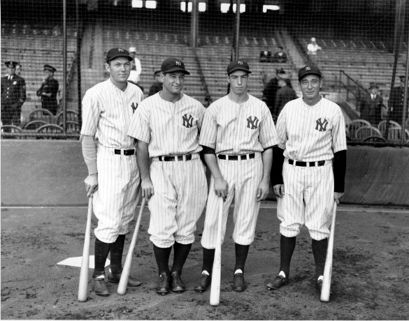 FOUR YANKEE SLUGGERS