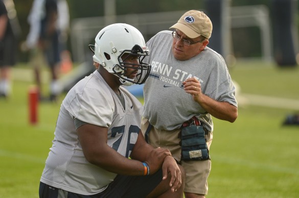 Nittany Lions open training camp. Photo by Mark Selders