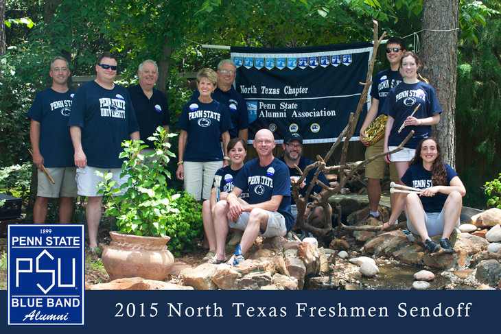 Pep band (group photo)